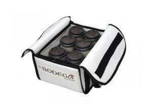 CoffeeThermobag with styrofoam rack for 6 coffees
