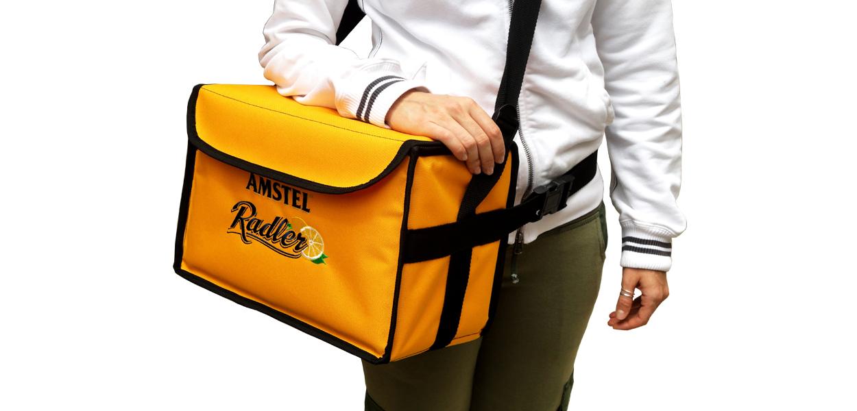 Heatinsulating food transport bags hot & cold