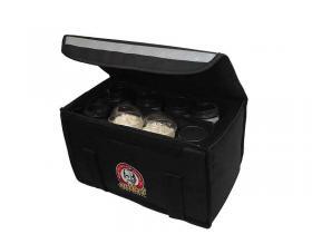 Heat-insulating delivery boxes - Coffee - Coffee - Food 8 coffees with fabric case