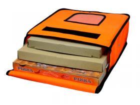 Heat-insulating delivery boxes - Pizza - Large pizza bag (41,50x41,50x15)