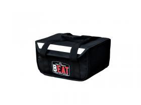 Heat-insulating delivery boxes - Coffee - Thermobag for 6 coffees with rack and easy opening