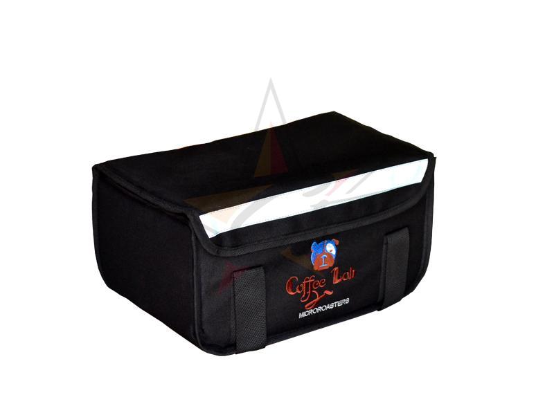 Heat-insulating delivery boxes - Coffee - Thermobag with aluminum rack for 8 coffees