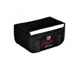 Heat-insulating delivery boxes - Coffee - Thermobag for 6 coffees with rack and easy opening