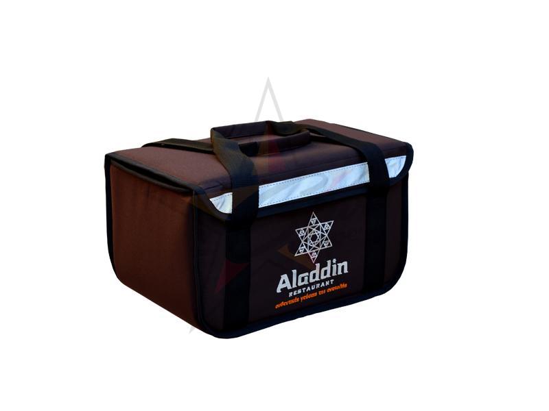 Heat-insulating delivery boxes - Restaurant - Medium thermobag with easy opening