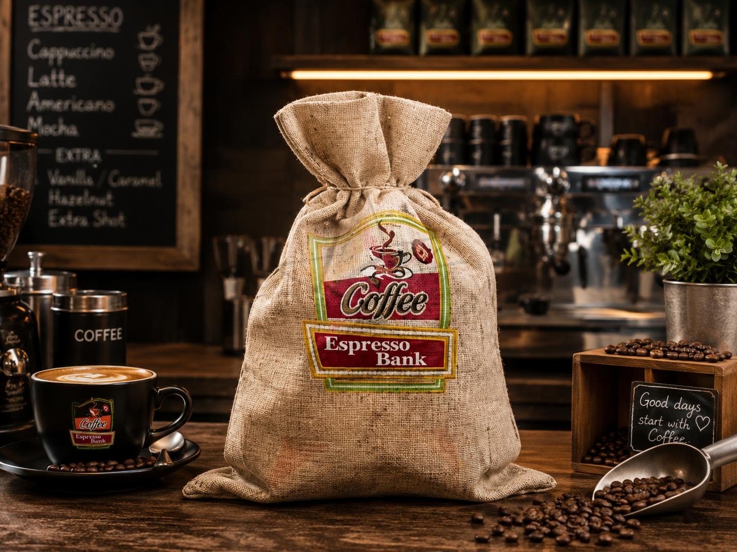 Decorative Burlap Bags & Bar Towels - Decorative sack