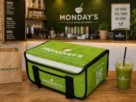 Σάκοι Ψυγεία & Ισοθερμικές Τσάντες  Delivery - Τσάντα καφέ παγωτού - Εκτυπωμένη Τσάντα Delivery με Εκτύπωση Λογοτύπου