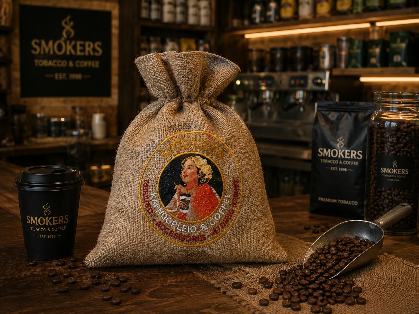 Decorative Burlap Bags & Bar Towels - Decorative sack