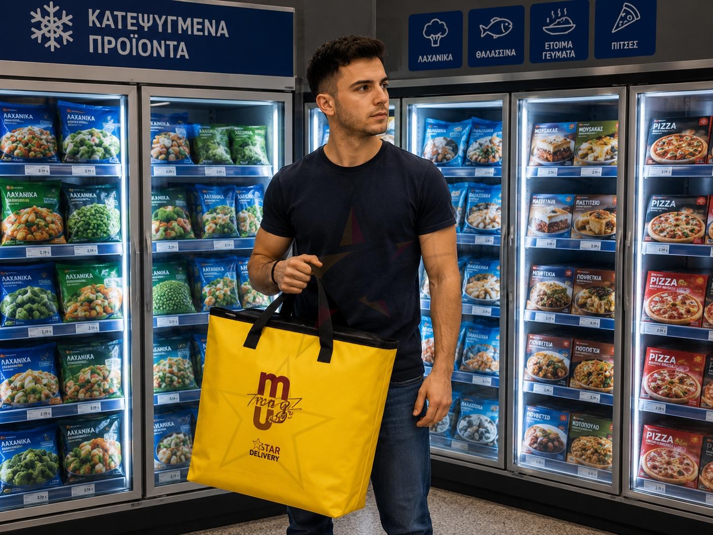 Refrigerator bags -  - Frozen Food Transport Bag – Insulated Cooler Bag